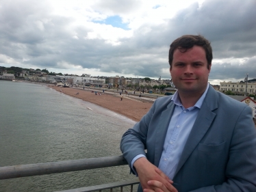 Kevin at Paignton Sea Front